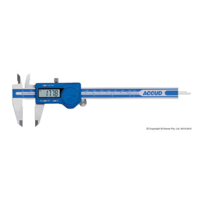 Accud 0-200mm/0-8" Digital Caliper