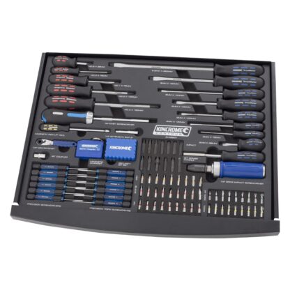 Kincrome EVA Tray Screwdriver & Fastening 131 Piece