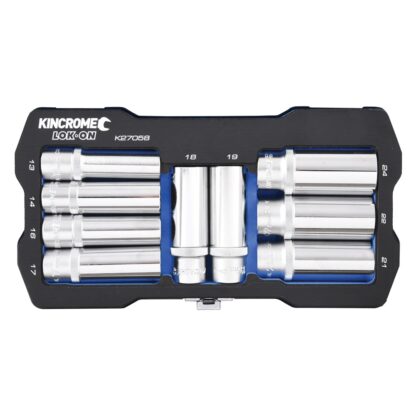 Kincrome LOK-ON™ Socket Set 9 Piece 1/2" Drive - Metric - Image 2