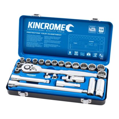 Kincrome Socket Set 24 Piece 1/2" Drive - Metric