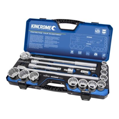 Kincrome Socket Set 17 Piece 3/4" Drive - Metric