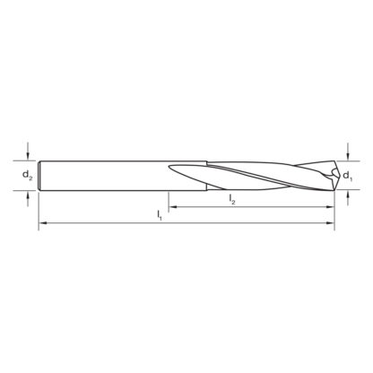 DRILL D310 11.0mm R15 VHM TiCN - Image 3