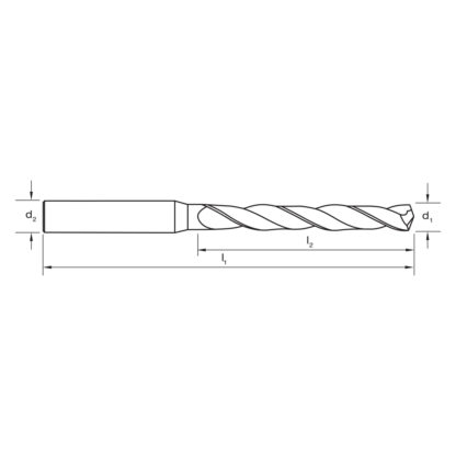 DRILL D326 10.4 5xD R30 N DIN6537-HA VHM AlCrN - Image 3