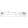 TAP T258 UNC 3/4-10 2B SPIRAL R40 N DIN2184-1 C HSSE - Image 2
